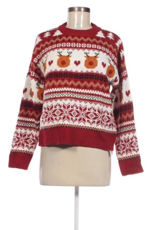 Дамски пуловер Simplee, Размер S, Цвят Многоцветен, Цена 20,09 лв.