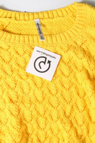 Damski sweter Stradivarius, Rozmiar S, Kolor Żółty, Cena 12,99 zł