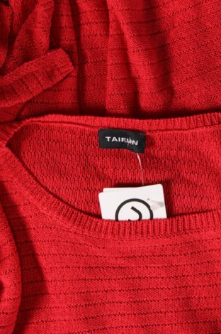 Damenpullover Taifun, Größe L, Farbe Rot, Preis 15,49 €