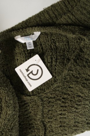 Damenpullover Time and tru, Größe XXL, Farbe Grün, Preis € 5,99