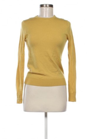 Дамски пуловер Uniqlo, Размер XS, Цвят Жълт, Цена 26,75 лв.