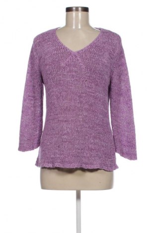 Damenpullover Via Appia, Größe M, Farbe Lila, Preis 9,99 €