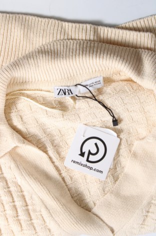 Damenpullover Zara, Größe S, Farbe Beige, Preis 7,79 €