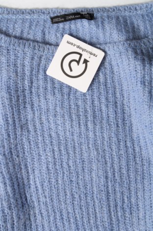 Damenpullover Zara Knitwear, Größe L, Farbe Blau, Preis € 6,99