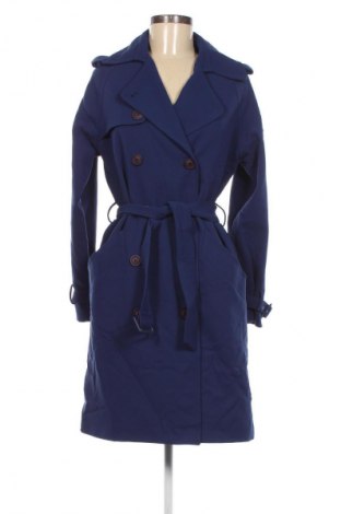 Damen Trenchcoat Alphabet, Größe S, Farbe Blau, Preis 29,23 €