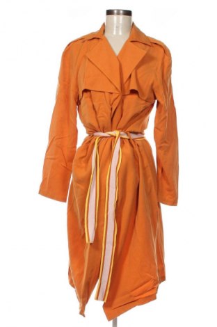 Damen Trench Coat Maison Anje, Größe S, Farbe Orange, Preis € 58,99