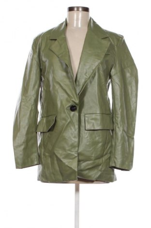 Damen Lederjacke, Größe XS, Farbe Grün, Preis € 10,49