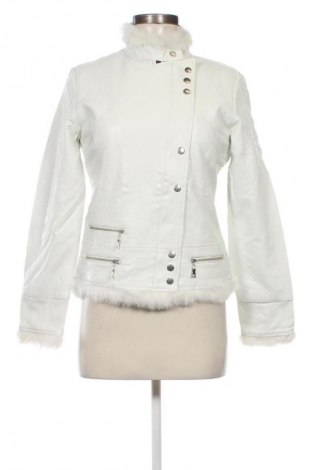 Damen Lederjacke, Größe S, Farbe Grau, Preis € 32,99