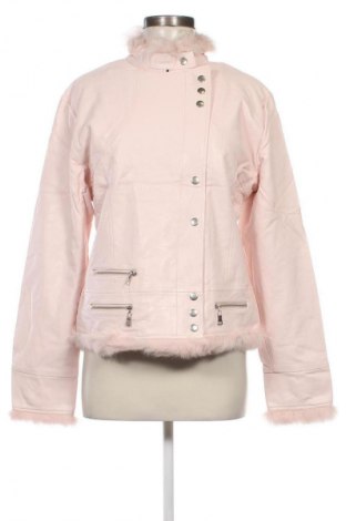 Damen Lederjacke, Größe XL, Farbe Rosa, Preis € 28,99