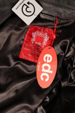 Geacă de piele pentru femei Edc By Esprit, Mărime S, Culoare Gri, Preț 832,87 Lei