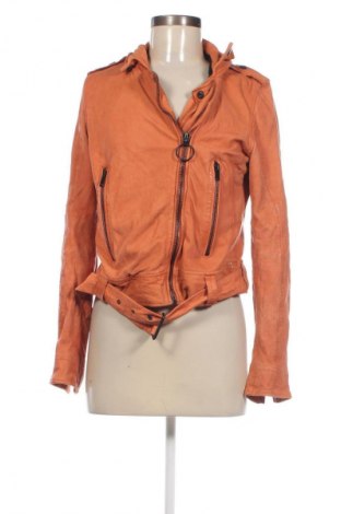 Damen Lederjacke Gipsy, Größe M, Farbe Orange, Preis € 157,27