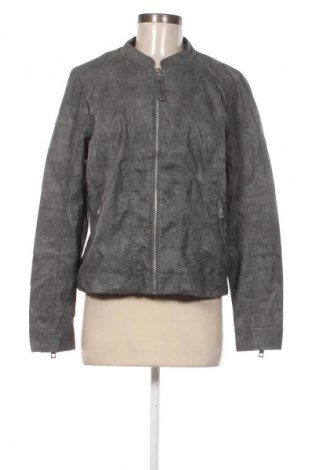 Damen Lederjacke Street One, Größe M, Farbe Grau, Preis € 16,99