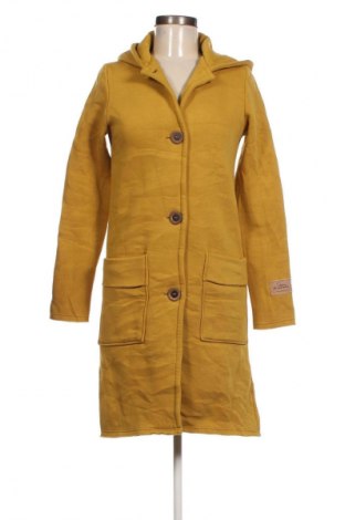 Дамско палто, Размер XS, Цвят Жълт, Цена 28,80 лв.