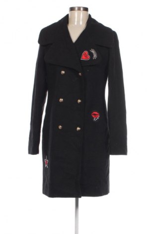 Дамско палто Ajc, Размер S, Цвят Черен, Цена 63,13 лв.