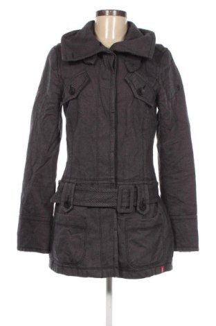 Γυναικείο παλτό Edc By Esprit, Μέγεθος S, Χρώμα Γκρί, Τιμή 32,16 €