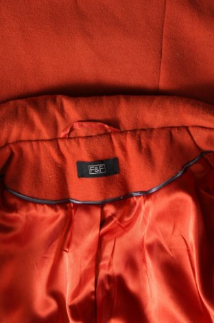 Damenmantel F&F, Größe XL, Farbe Orange, Preis € 29,99