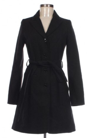 Дамско палто H&M, Размер S, Цвят Черен, Цена 59,99 лв.