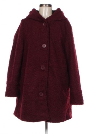 Γυναικείο παλτό Laura Torelli, Μέγεθος XXL, Χρώμα Κόκκινο, Τιμή 66,19 €