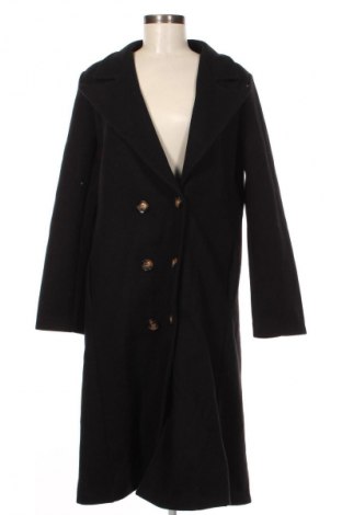 Γυναικείο παλτό Made In Italy, Μέγεθος XL, Χρώμα Μαύρο, Τιμή 20,71 €