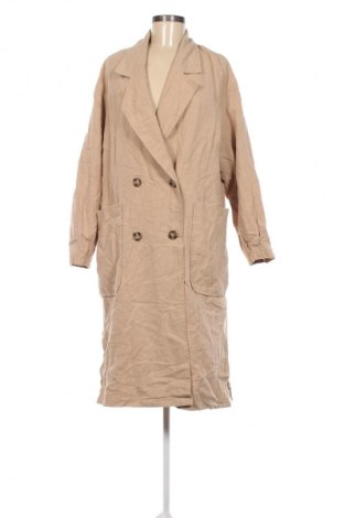 Damenmantel Pull&Bear, Größe L, Farbe Beige, Preis 20,49 €