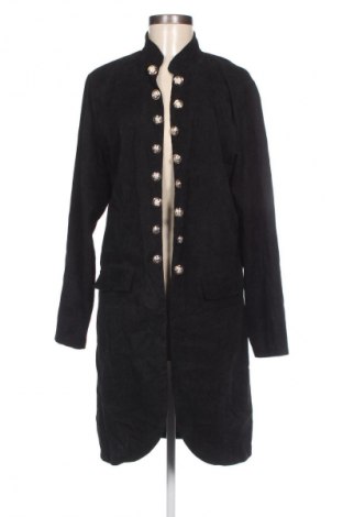 Дамско палто SHEIN, Размер XL, Цвят Черен, Цена 28,80 лв.