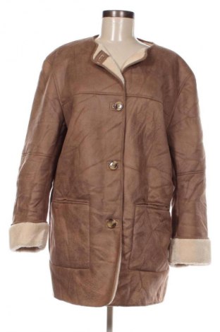 Damenmantel Zara Trafaluc, Größe L, Farbe Beige, Preis 28,99 €