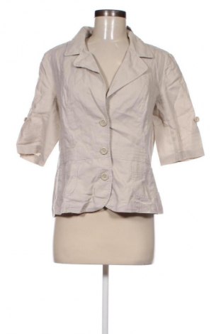 Damen Blazer Biaggini, Größe M, Farbe Beige, Preis 14,99 €