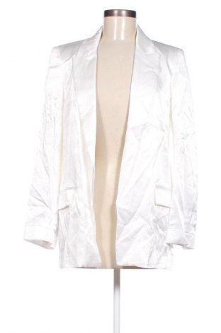 Дамско сако Zara, Размер S, Цвят Бял, Цена 43,20 лв.