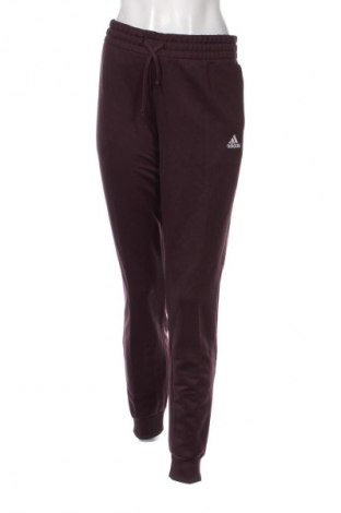 Pantaloni trening de femei Adidas, Mărime M, Culoare Roșu, Preț 152,96 Lei