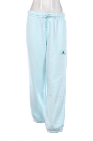 Pantaloni trening de femei Adidas, Mărime L, Culoare Albastru, Preț 305,92 Lei