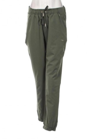 Pantaloni trening de femei Polarino, Mărime M, Culoare Verde, Preț 59,99 Lei