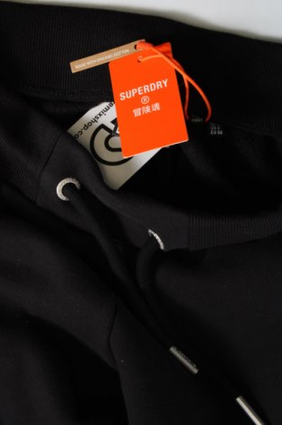 Дамско спортно долнище Superdry, Размер M, Цвят Черен, Цена 88,00 лв.