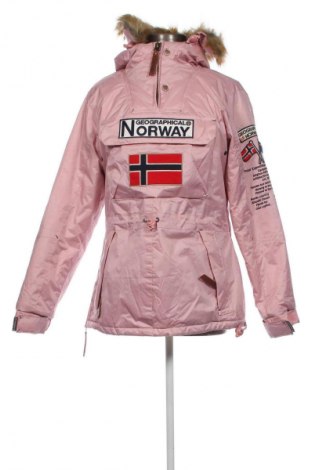 Дамско яке Geographical Norway, Размер M, Цвят Розов, Цена 133,99 лв.