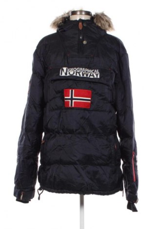 Дамско яке Geographical Norway, Размер XXL, Цвят Син, Цена 110,36 лв.