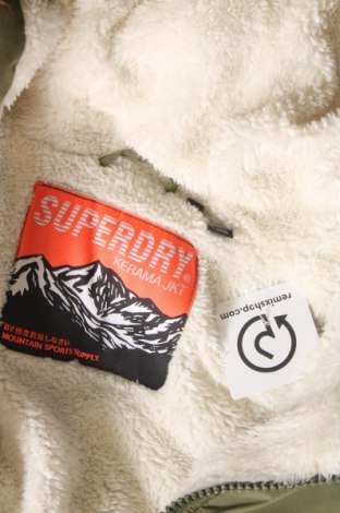 Γυναικείο μπουφάν Superdry, Μέγεθος M, Χρώμα Πράσινο, Τιμή 57,53 €