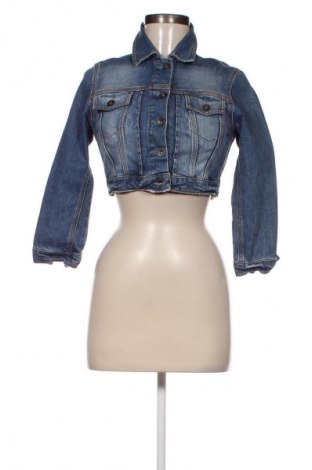 Damenjacke Topshop Moto, Größe S, Farbe Blau, Preis 9,99 €