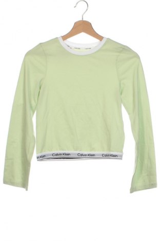 Kinder Shirt Calvin Klein, Größe 15-18y/ 170-176 cm, Farbe Grün, Preis 14,99 €