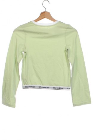 Kinder Shirt Calvin Klein, Größe 15-18y/ 170-176 cm, Farbe Grün, Preis 13,49 €