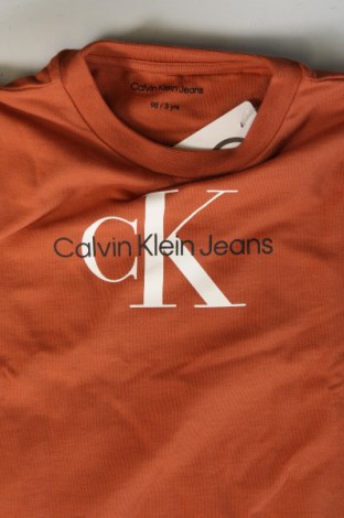 Detská blúzka  Calvin Klein Jeans, Veľkosť 2-3y/ 98-104 cm, Farba Hnedá, Cena  18,95 €