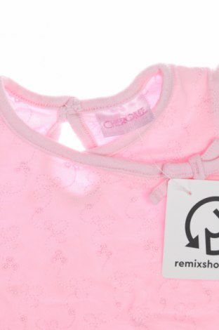 Kinder Shirt Cherokee, Größe 1-2m/ 50-56 cm, Farbe Rosa, Preis 1,99 €