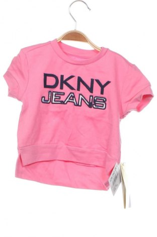 Παιδική μπλούζα DKNY Jeans, Μέγεθος 9-12m/ 74-80 εκ., Χρώμα Ρόζ , Τιμή 29,93 €