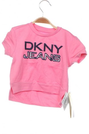 Kinder Shirt DKNY Jeans, Größe 9-12m/ 74-80 cm, Farbe Rosa, Preis 15,94 €