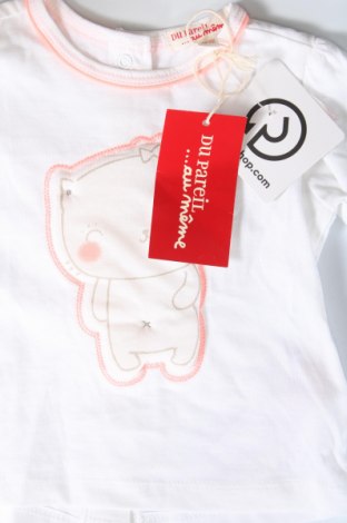 Kinder Shirt Du Pareil Au Meme, Größe 3-6m/ 62-68 cm, Farbe Weiß, Preis 5,99 €