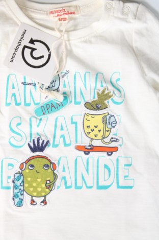 Kinder Shirt Du Pareil Au Meme, Größe 3-6m/ 62-68 cm, Farbe Weiß, Preis € 6,99