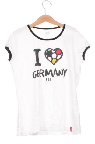 Kinder Shirt Edc By Esprit, Größe 14-15y/ 168-170 cm, Farbe Weiß, Preis 5,12 €