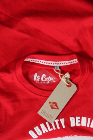 Kinder Shirt Lee Cooper, Größe 7-8y/ 128-134 cm, Farbe Rot, Preis 26,29 €