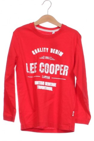 Kinder Shirt Lee Cooper, Größe 7-8y/ 128-134 cm, Farbe Rot, Preis 26,29 €