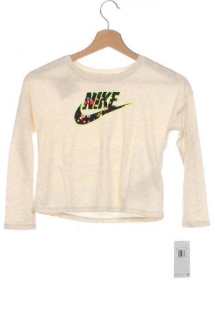 Bluză pentru copii Nike, Mărime 5-6y/ 116-122 cm, Culoare Bej, Preț 72,63 Lei