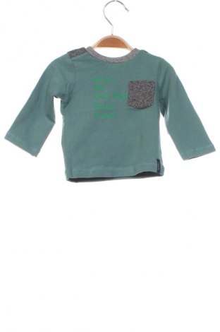 Детска блуза Noppies, Размер 2-3m/ 56-62 см, Цвят Зелен, Цена 17,85 лв.