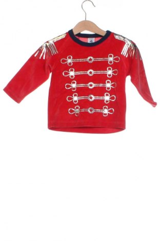 Bluză pentru copii Petit Bateau, Mărime 18-24m/ 86-98 cm, Culoare Roșu, Preț 100,66 Lei